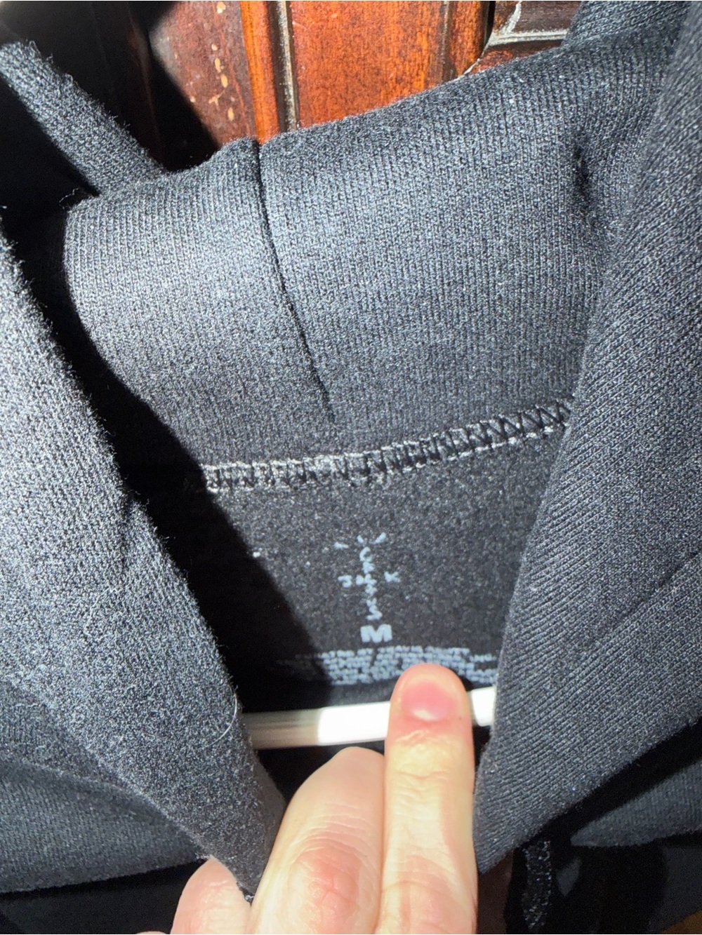 McDonald's Black 'Apple Pie' Logo Hoodie - Picture 3 of 4